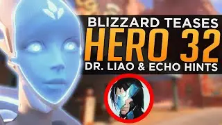 Overwatch: Blizzard Teases NEW Hero 32! - Dr. Mina Liao & Echo Hints!