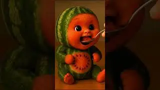Baby Watermelon #asmr #ai