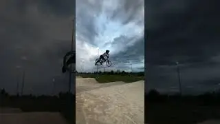 Nac on the bmx race 🎣🤟 #shorts