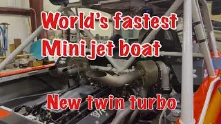 World's  fastest mini jet boat.  Vid# 34  New 416 QI LS