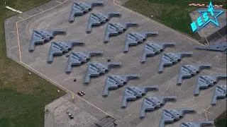 Military Best: US show Massive Pilots Scramble for B-2 Bombers! Takeoffs and Massive Formations!