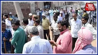 Lucknow Meat Sellers On Strike Protesting Against Crackdown On Slaughter Houses In UP