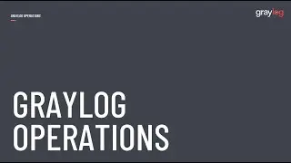 Tour of Graylog