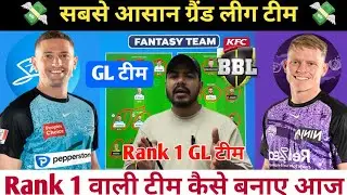 STR vs HUR Dream11 Prediction ! Adelaide Strikers vs Hobart Hurricanes Dream11 Team ! STR vs HUR BBL