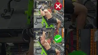 🔥 Stop Doing This Wrong! | Overhead Shoulder Press ✅❌ #ShoulderWorkout #FormMatters