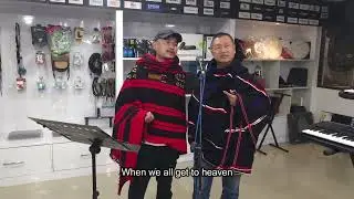 When we all get to heaven ( song of  hope for the  journey to the Father)