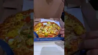 Domino&rsquo;s Most Popular Pizza😍 Farmhouse Pizza 🍕 #shorts