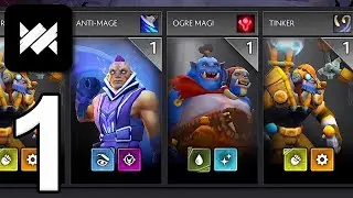 Dota Underlords Mobile - Gameplay Walkthrough Part 1 - Tutorial (iOS, Android)