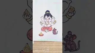 GANPATI FESTIVAL ✍️🏻#shorts #shortsfeed #drawing #shortvideo #ganesh #youtubeshorts #trending