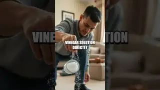 DIY Vinegar and Salt Stain Remover