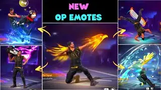 💥 OB 36 New Emotes 😱 | Animations | Skywing in Free Fire Max தமிழ் 💥
