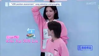 [ENG] Xin Liu (Yuxin) cuts during choosing 'THE EVE' team in Youth with You