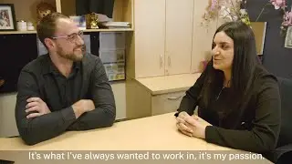 Child protection caseworkers Nate and Vanessa