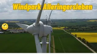 Alleringersleben wind farm, Enercon E-40, Repower MM82, Vestas V80 wind turbines19.05.2023