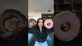 DONUT DOWN ‼️ #shorts #food #eating #donuts #dessert #mukbang #fail