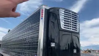 Gorgeous Raven-Black Reefer Trailer