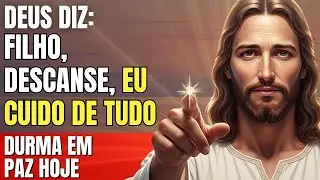 DEUS DIZ: FILHO, ENTREGUE SEU CANSAÇO E DESCANSE EM MIM 😌