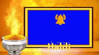 Haldi Green Screen wedding Effect | wedding haldi | haldi | haldi video frame | Real Wedding FX 187