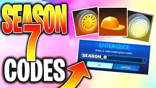 Rocket League NEW SEASON 7 Codes!