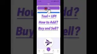 Ak pay tool add kese kare ak pay app buy and sell kese kare #earnmoneyonline #akpay
