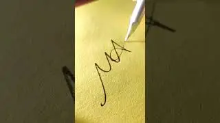 custom signature design：mac
