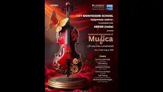 Inaugural Ceremony of International Music Conference organized by CMS Rajajipuram Campus I.