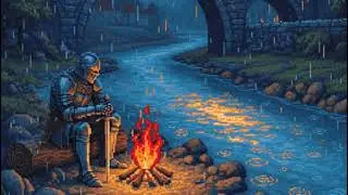 Rest… Let the Medieval Rain Calm Your Mind | Ambient Fantasy Music