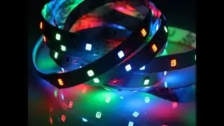 5M 3528 RGB 300 светодиодная SMD гибкая лента  + 44Key IR + 12V 2A источник питания