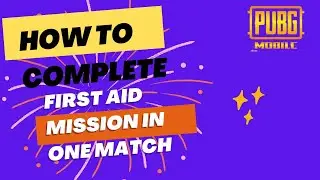 PUBG|PUBG Mobile|Use First Aid Kit 30 Time In Classic Mode| How To Complete The Mission| #RHEditix