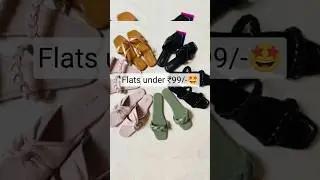Virgio Flats under ₹99/-🤩😱 #loot#virgio#shorts#flats