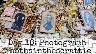 #mothsinthescrattic Day 18 - Photograph - Old Daguerreotype Photo Lace Clusters