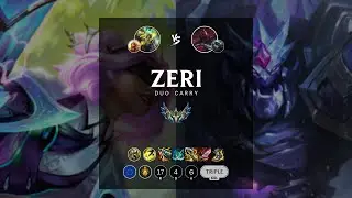 Zeri ADC vs Sion - EUW Challenger Patch 12.10