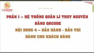 EMaintenance bảo h&agrave;nh bảo tr&igrave; trực tuyến bằng qrcode