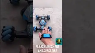 hand gesture controlled car #gesturecontrol #shorts #gyrocontrolled