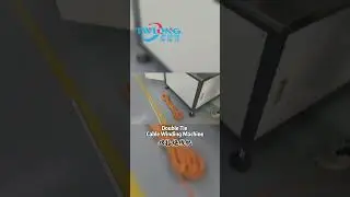 🥳Double Tie Cable Winding Machine #export #machine #winding #tying #bunching #wire #cable #factory