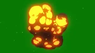 explosion 5 green screen effect