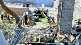 Diesel engine old technology amazing sistam with wood working Punjab Pakistan