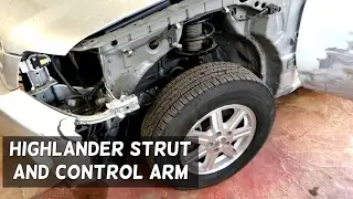 Toyota Highlander Control  Arm and Front Strut Replacement Removal