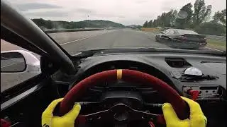 Integra type R dc2 B18C VTEC at 9000 rpm on Varano track