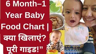 6 महीने के बच्चे का खाना | First Food for Baby with Tips & Mistakes to Avoid