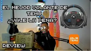 REVIEW ll NITHO DRIVE PRO ONE ll EL MEJOR VOLANTE PARA VIDEOJUEGOS DE TEMU ¿ VALE LA PENA ?