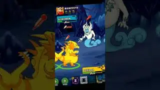 PERIDOX Vs GLIXEIDION in Dynamons World | Legendary Cave Gameplay #dynamonsworld #shorts