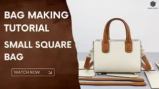 Easy DIY Leather Crossbody Bag Tutorial for Beginners | Babylon Leather Kit SY73
