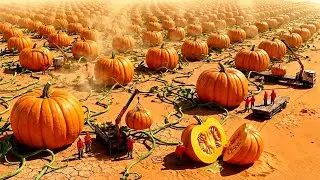 They Transformed Dead Sand into a Pumpkin Kingdom! (Shocking Gobi Desert Harvest)