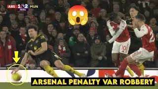 VAR STRIKES AGAIN! Arsenal Robbed of a Clear Penalty? 🤯 | Arsenal vs VAR Controversy