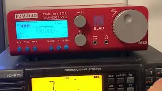 Comparing reception on the Elad FDM DUO & Icom IC-R75: VOCM 590 kHz Newfoundland and Labrador on MW