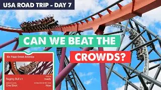 USA Roller Coaster Road Trip Day 7: Six Flags Great America, Illinois
