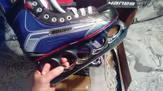 Обзор лучших коньков и лезвий t-blade  Bauer x 500