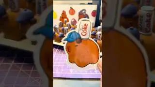 Let's make some cute capybaras & Diet Coke figures!✨
