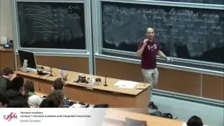 Dimitri Zvonkine : Lecture 1: Hurwitz numbers and integrable hierarchies